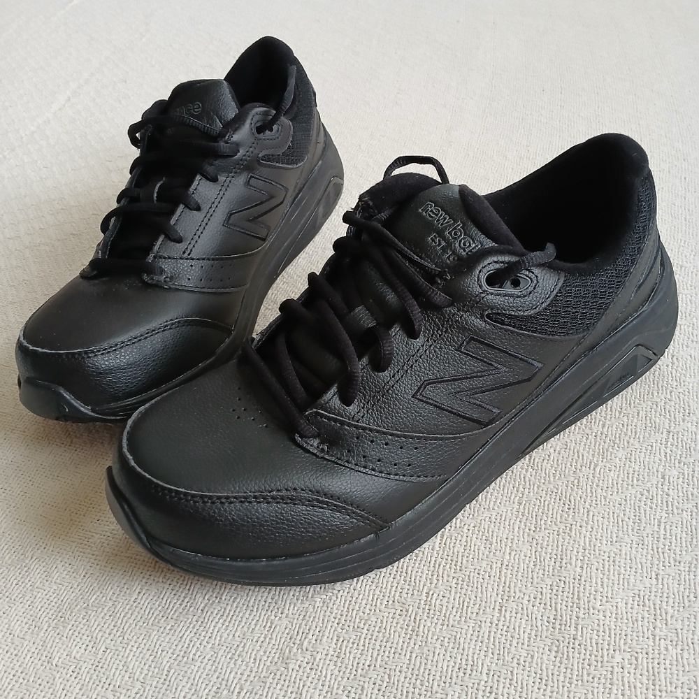 New Balance Black Women's Lace-Up Sneakers